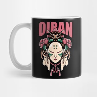 Japan Oiran mask Mug